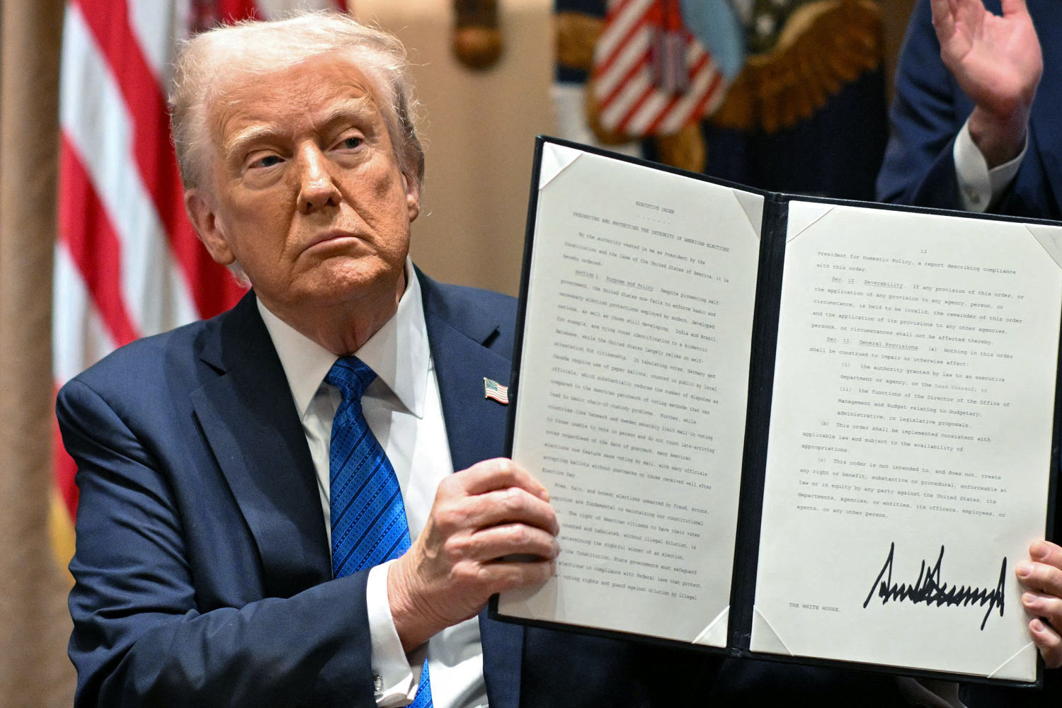How Trump’s election executive order would break mail-in voting