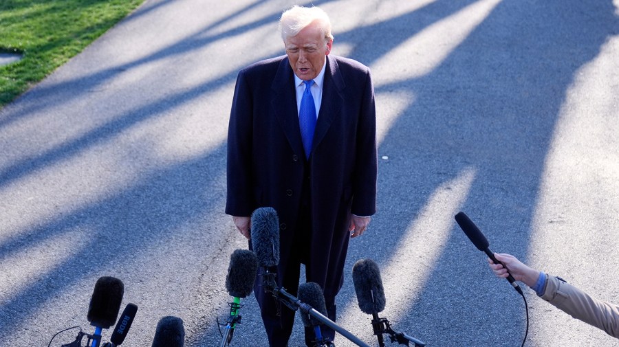 Shouted questions at Trump have consequences: New actions by White House