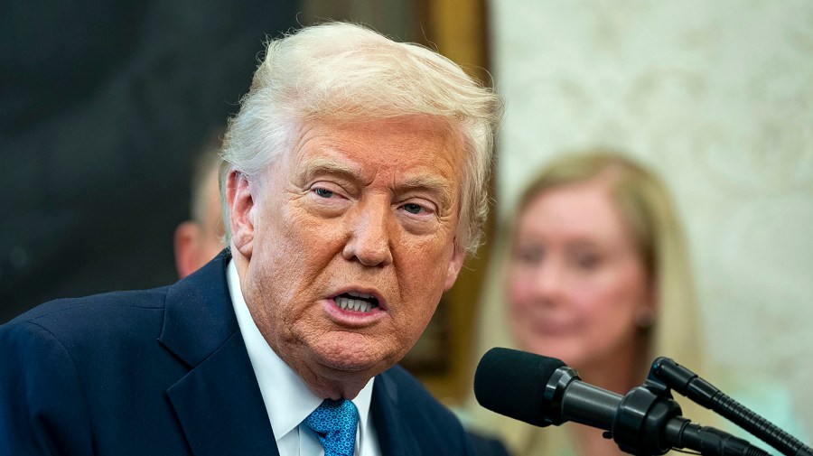 GOP blames tariffs, economic uncertainty for low Trump approval rating