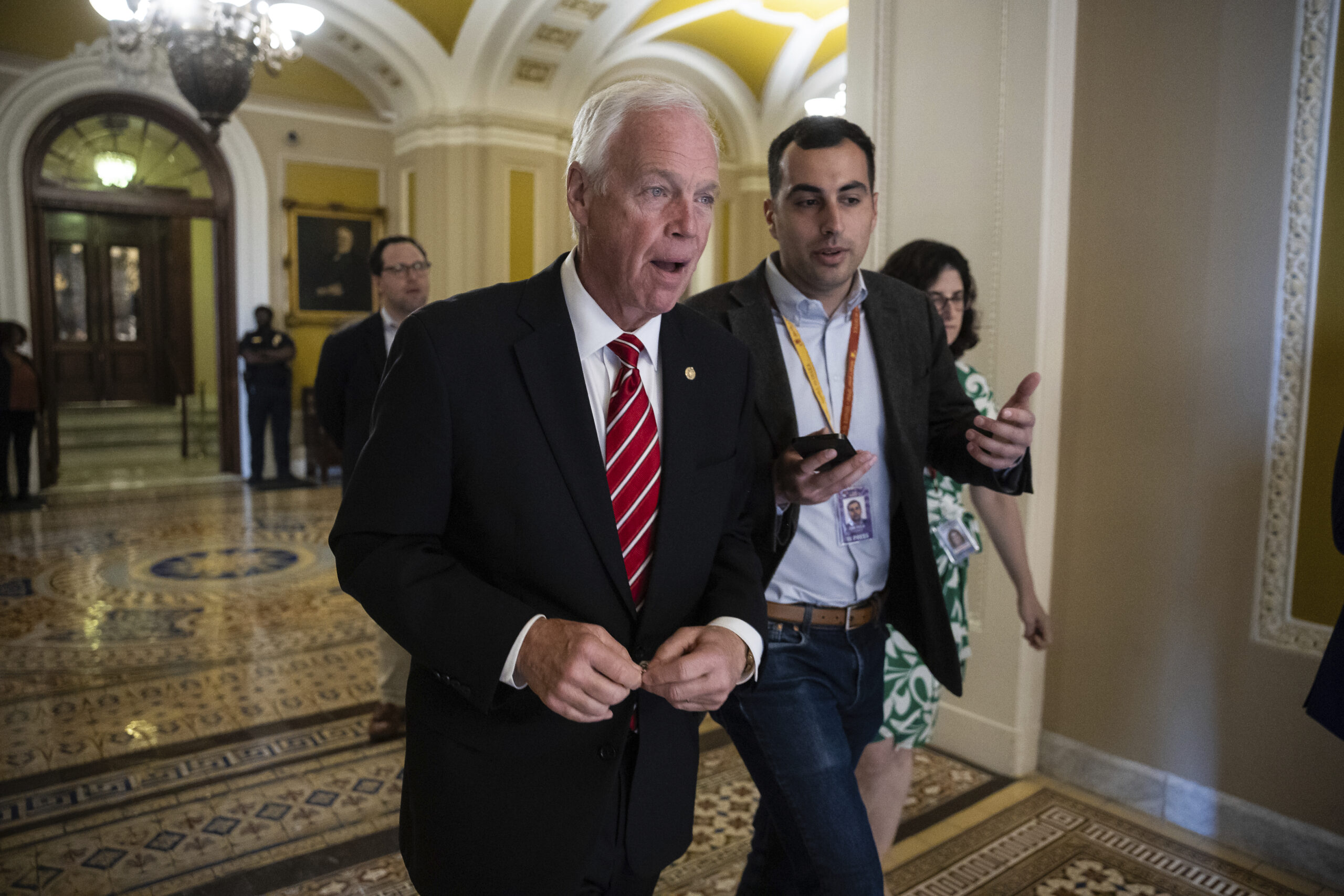 Ron Johnson is threatening to tank the GOP megabill. He’s been here before.