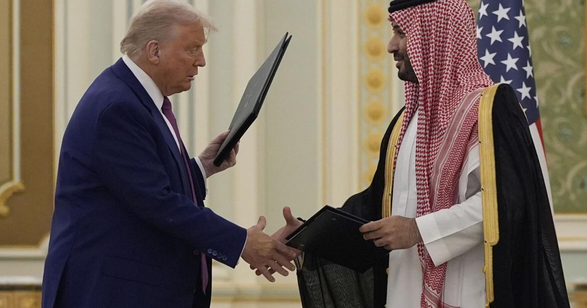 Trump in Saudi speech urges Iran toward a ‘new and a better path’ as he pushes for nuclear deal