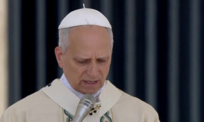 Pope Leo XIV calls for peace in Gaza and Ukraine during homily
