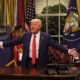 ‘SNL’ roasts Trump’s Middle East trip, Qatari jet gift in season finale