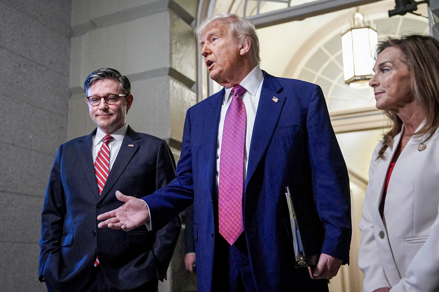 After promising not to cut Medicaid, Trump starts pointing to the fine print