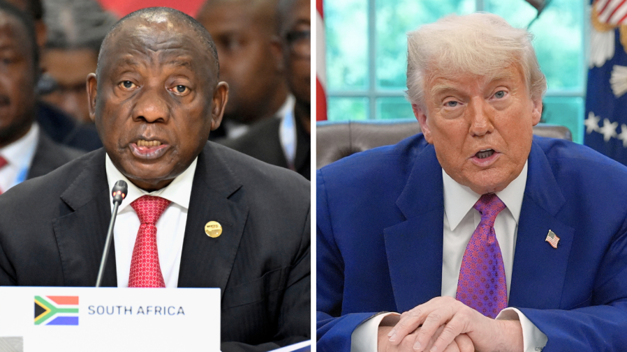 Cyril Ramaphosa meeting with Trump in attempt to salvage South Africa’s relationship with US