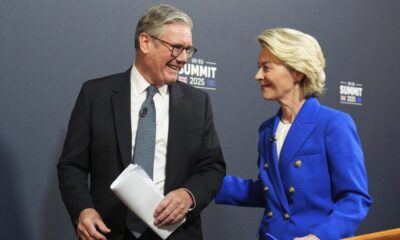 Britain inches back toward Europe with new trade and defense pacts