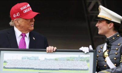 Drag shows, ‘trophy wives,’ and Al Capone: Trump’s rambling West Point commencement left many confused