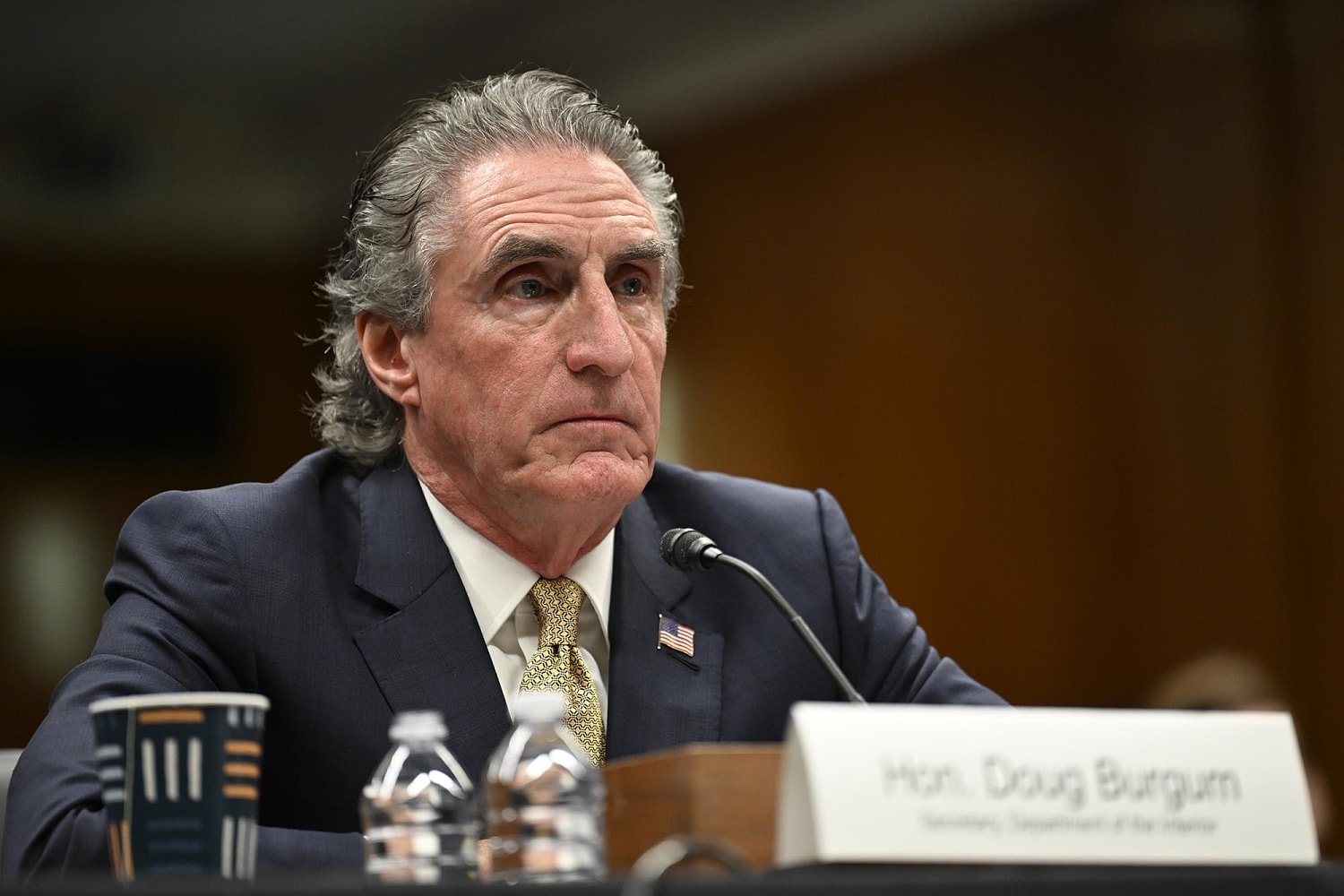 Two tribes sue Doug Burgum and the Interior Department over boarding schools