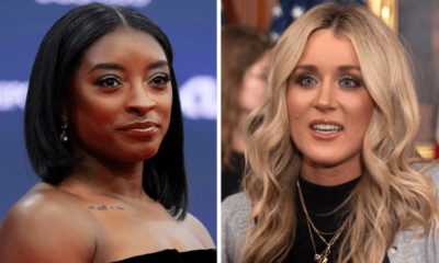 Simone Biles rails against ‘sore loser’ conservative activist over trans athletes