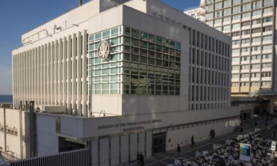 US Embassy in Israel restricts employees’ travel as tensions in region intensify