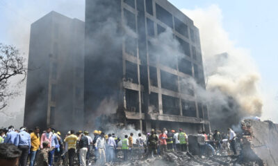 Plane crash with 242 people on board near Indian airport appears to leave no survivors