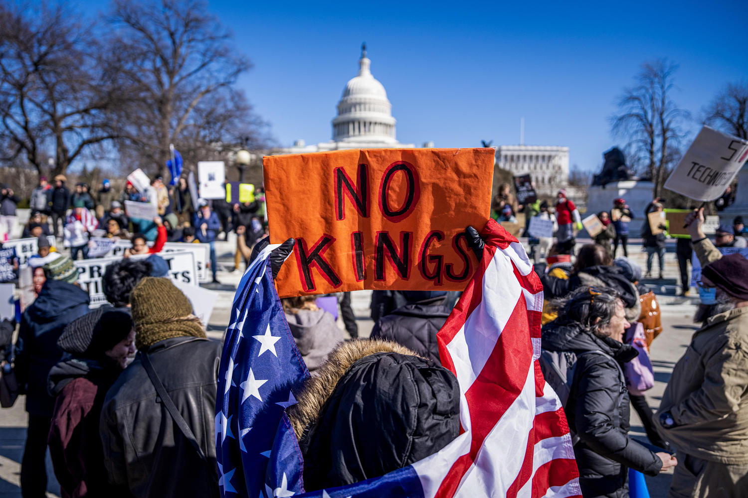 I’m not just protesting kings — I’m protesting Christians idolizing Trump