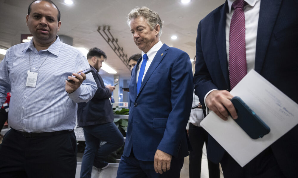 Rand Paul broke with his own party on border security funding. Then his party broke with him.