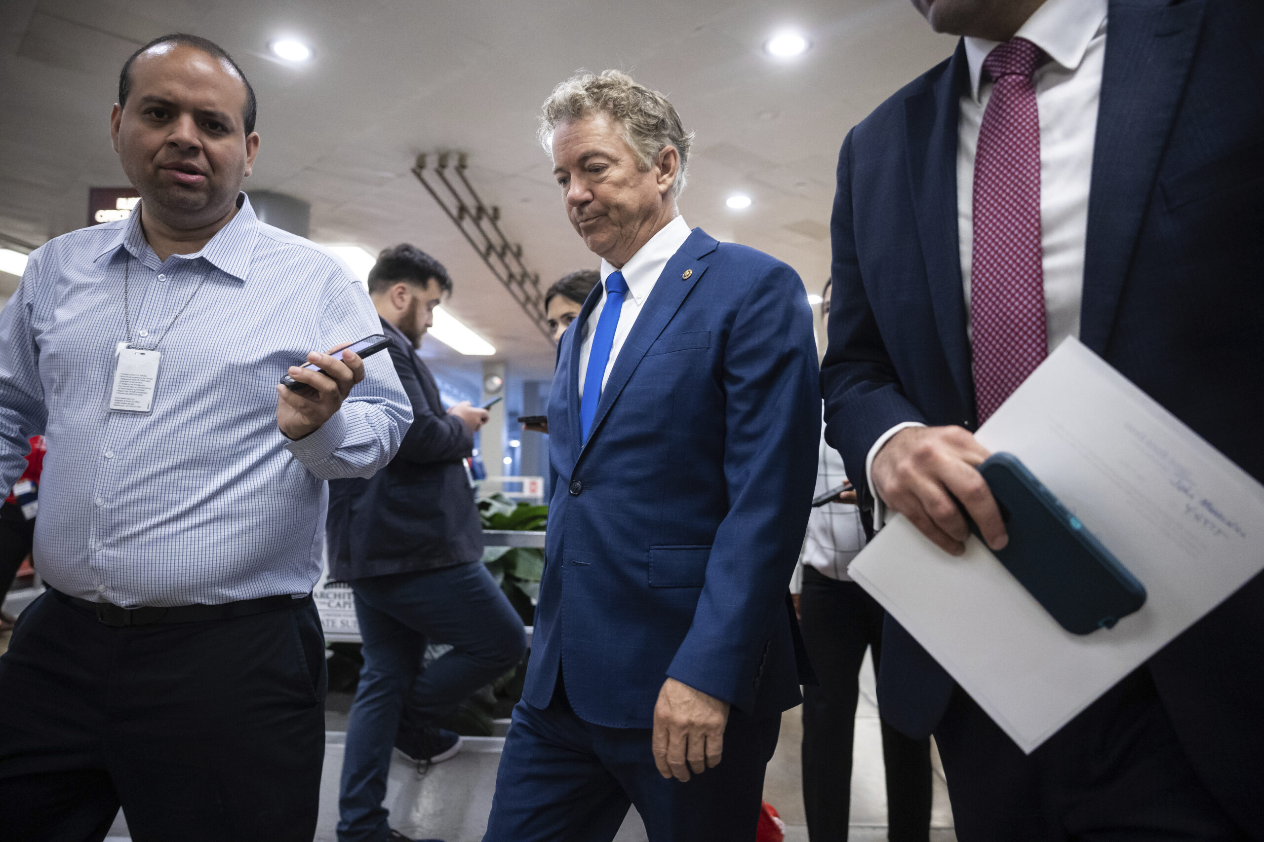 Rand Paul broke with his own party on border security funding. Then his party broke with him.