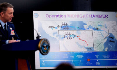 125 military aircraft and 25 minutes. How Operation Midnight Hammer unfolded.