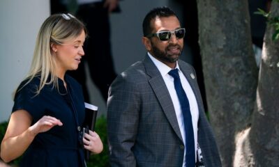 Trump praises Patel and Bongino as they receive ire over Epstein memo