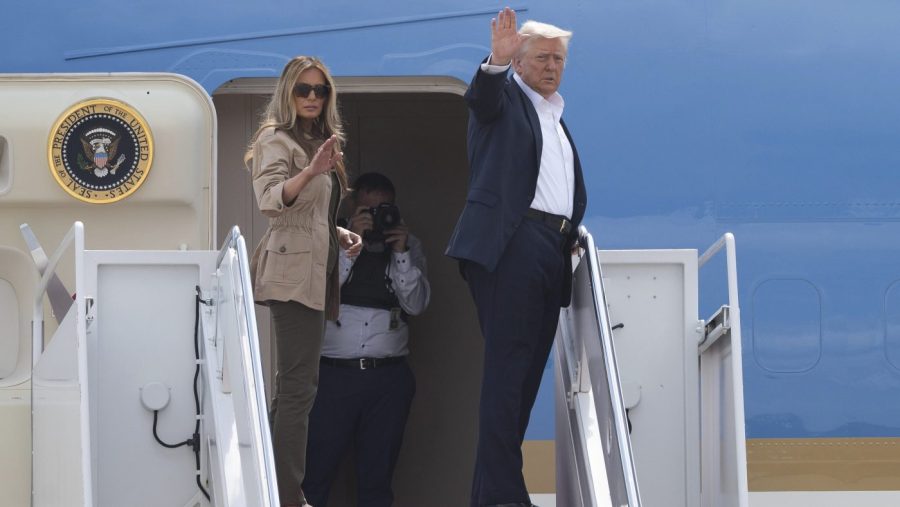 Live updates: Trump, first lady visit Texas after devastating flooding