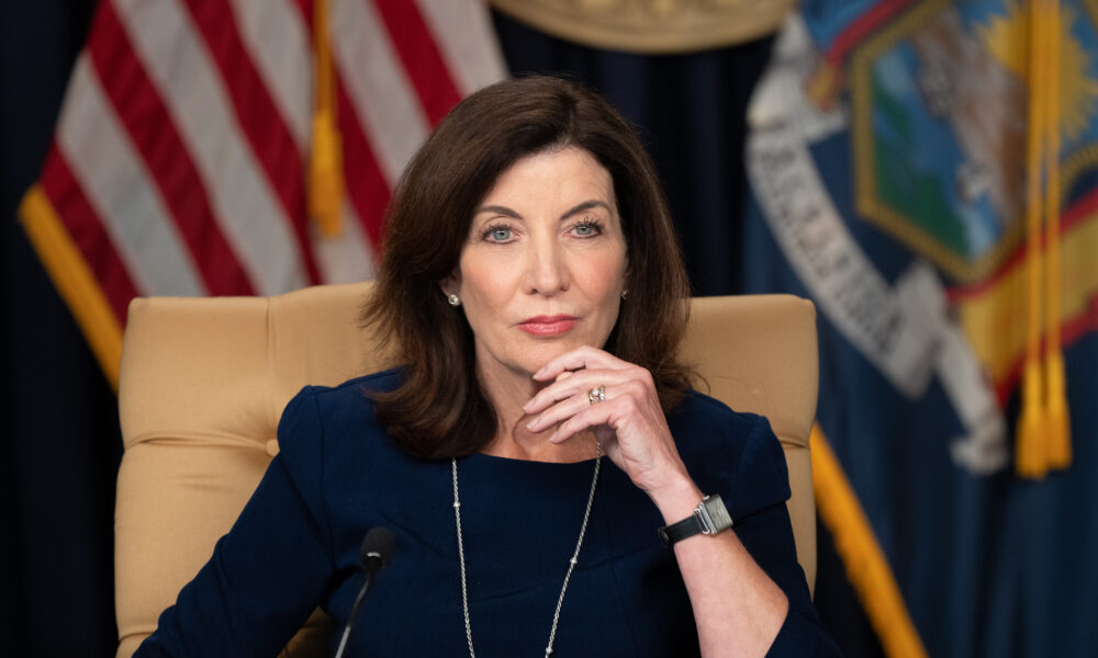 New York’s Kathy Hochul opens the door to redrawing House lines