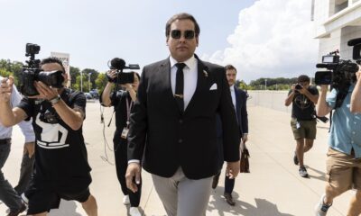 ‘They’re shutting me up’: George Santos has a few final thoughts before heading to prison