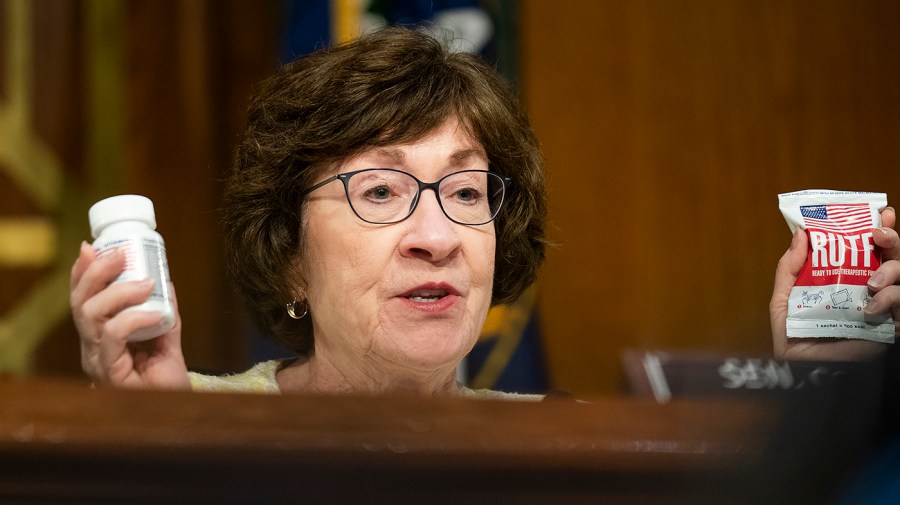Collins looks to navigate Trump, funding landmines as 2026 looms