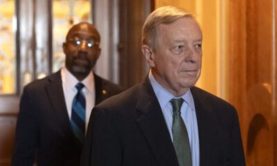 Watch live: Warnock, Durbin reintroduce voting rights bill named for John Lewis