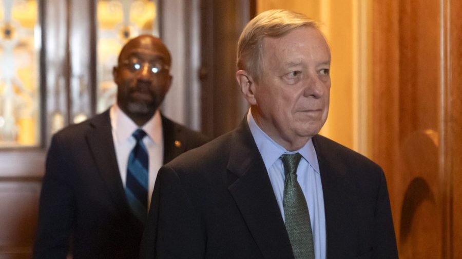 Watch live: Warnock, Durbin reintroduce voting rights bill named for John Lewis