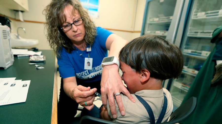 Fewer kindergarteners are being vaccinated, CDC data show