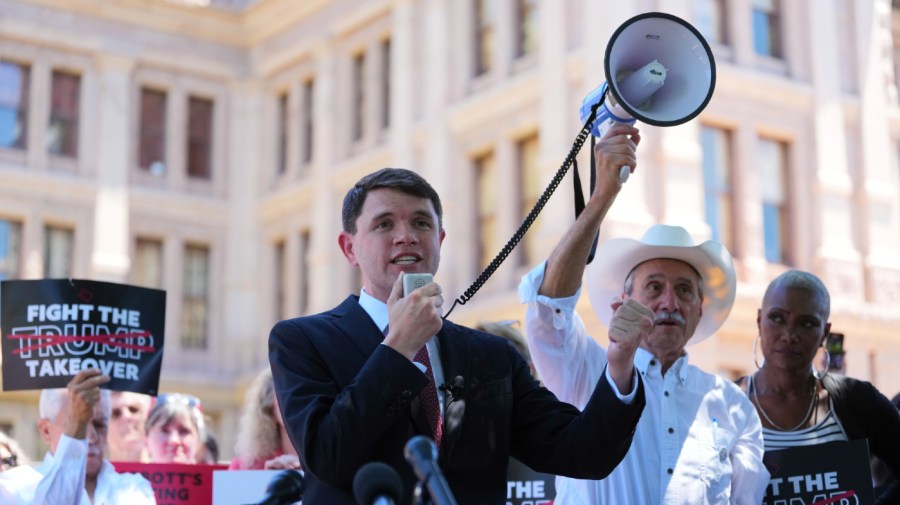 Texas legislator James Talarico on Democratic walkout: ‘It’s time to fight back’
