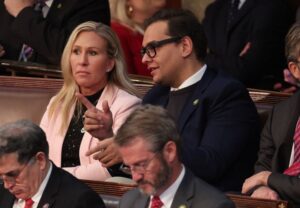 Greene urges Trump to commute George Santos’ sentence:‘It’s time to correct this injustice’