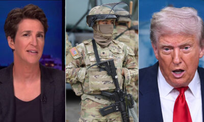 ‘Not about crime’: Maddow cracks open Trump’s real motives in deploying the National Guard to D.C.