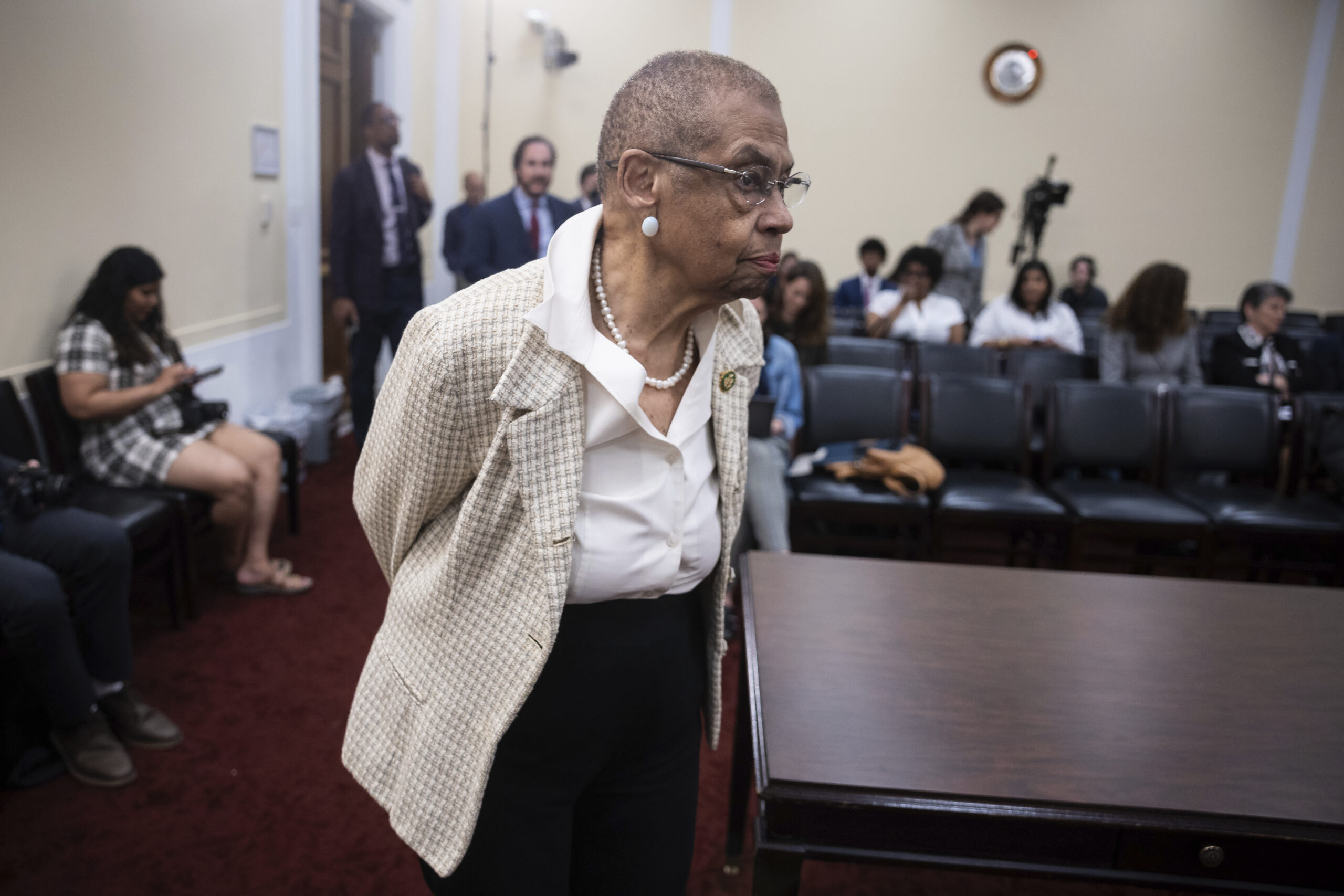Eleanor Holmes Norton keeps a low profile as Trump takes aim at DC