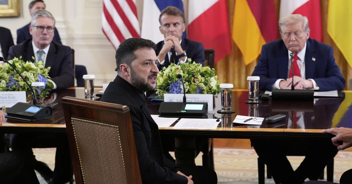 Trump offers assurances that US troops won’t be sent to help defend Ukraine