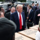 Trump’s planned D.C. patrol turned into a pizza delivery. The symbolism was fitting.