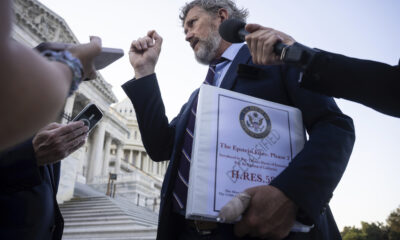 Epstein files land on Capitol Hill