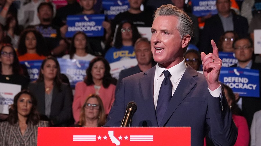 Newsom’s popularity grows in 2028 primary field: Poll