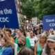 CDC employees walk out to rally in support of ousted leaders