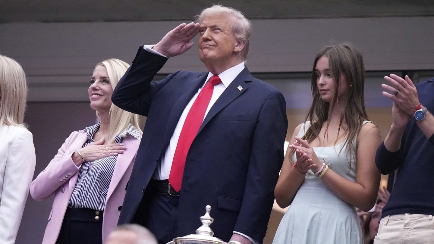 Trump’s US Open visit sparks boos and long security lines…