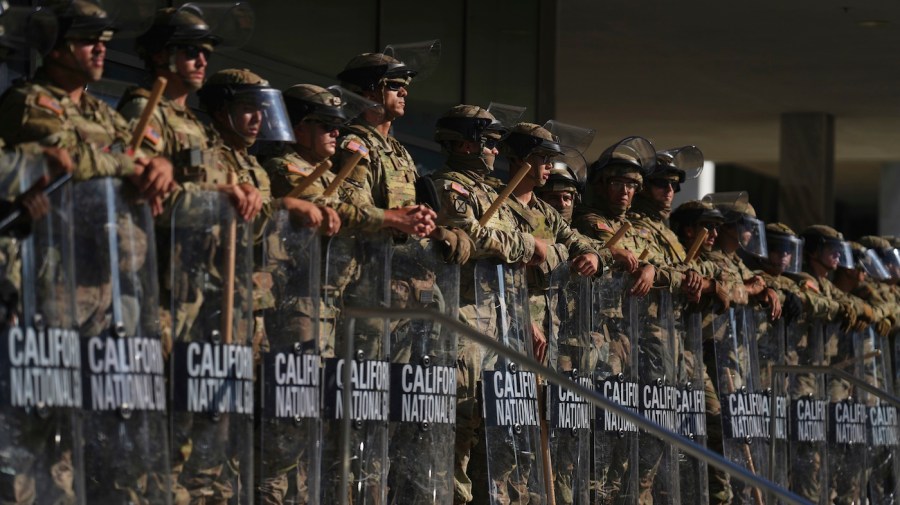 The law is clear: Trump can’t use the military to police America’s streets