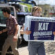 Democratic congressional candidate Kat Abughazaleh thrown to ground during ICE protest