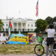 The White House peace vigil, the longest continuous political protest in the U.S., is dismantled