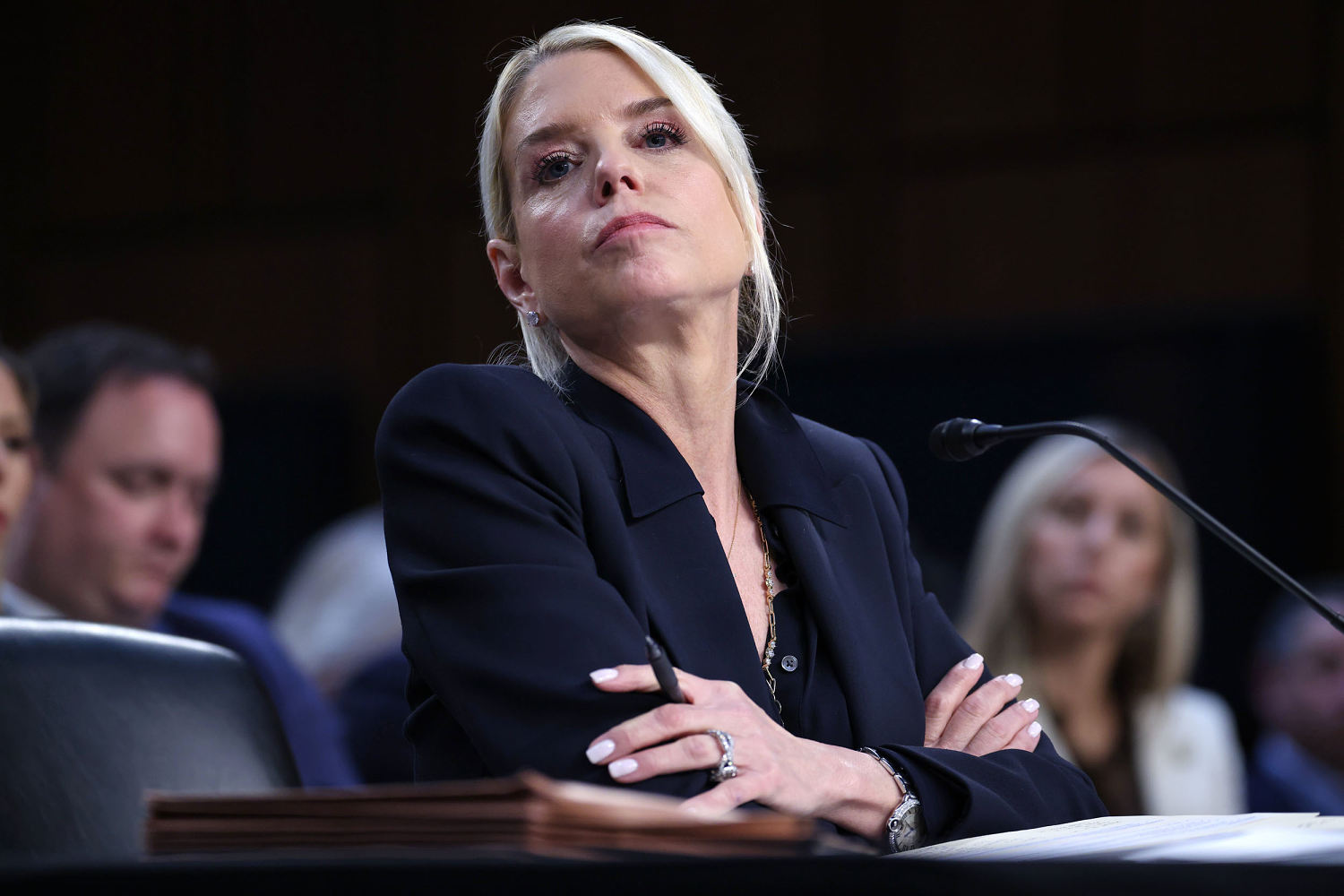 AG Pam Bondi refused to answer key questions, and Adam Schiff kept the receipts