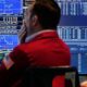Asian shares are mostly down, following a respite from Wall Street’s feverish rally