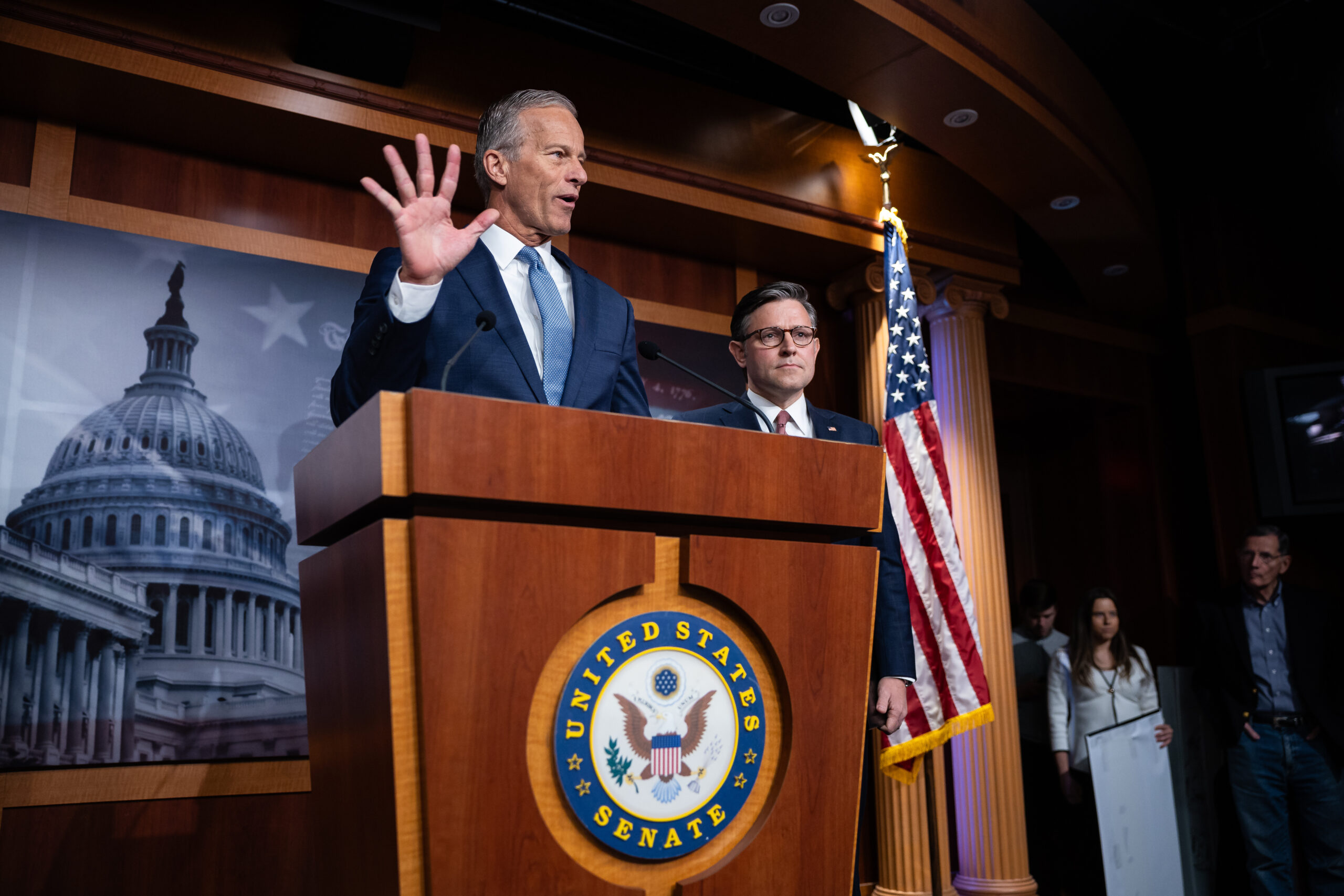 Democrats are in a GOP shutdown vise