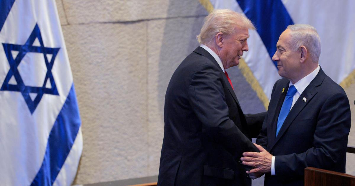 Trump urges Israel to seize chance for peace ahead of Egypt summit and presses for Netanyahu pardon