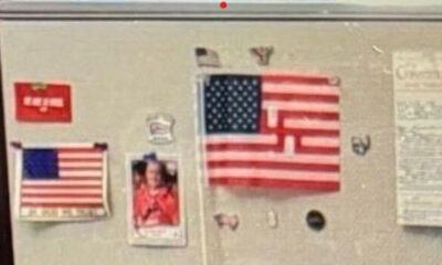 GOP representative blames swastika flag in his office on a ‘ruse’