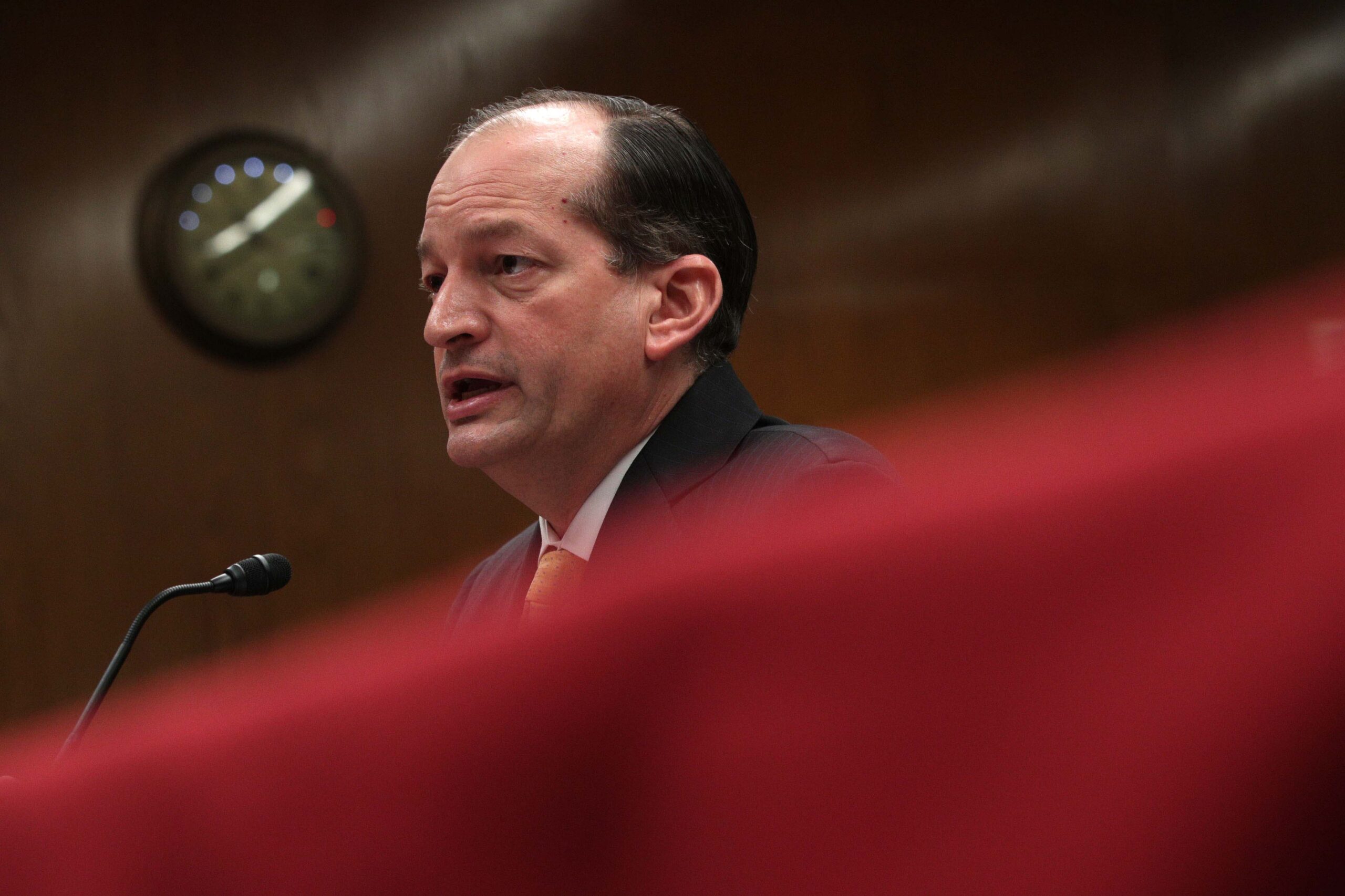 Alex Acosta cleared Trump of wrongdoing in the Epstein case, GOP says