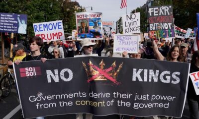 Live updates: Protesters rally nationwide against Trump at ‘No Kings’ events