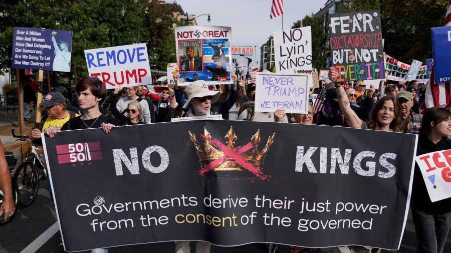 Live updates: Protesters rally nationwide against Trump at ‘No Kings’ events