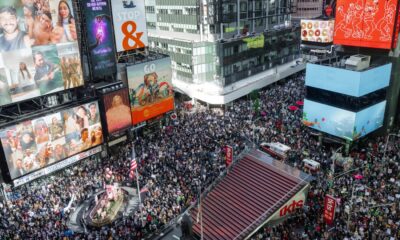 Demonstrators Across Country Rally Against President…