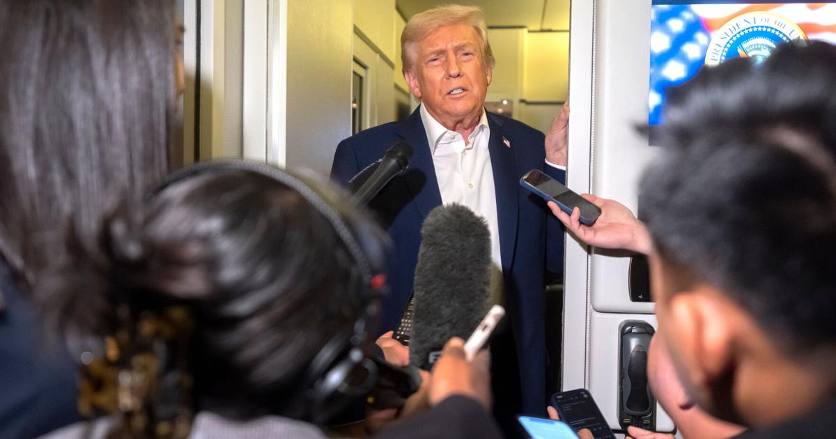 Trump travels to Asia and a meeting with China’s Xi as the US government shutdown drags on